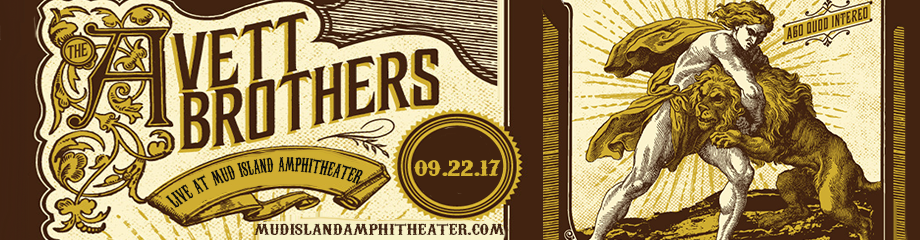 The Avett Brothers at Mud Island Amphitheater