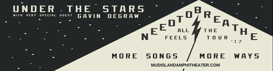 Needtobreathe & Gavin DeGraw at Mud Island Amphitheater